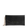 Leather Logo Clutch Bag – One Size