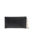 Leather Logo Clutch Bag – One Size