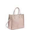 Structured Italian Leather Tote Bag – One Size