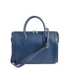 Blue Saffiano Leather Handbag – One Size