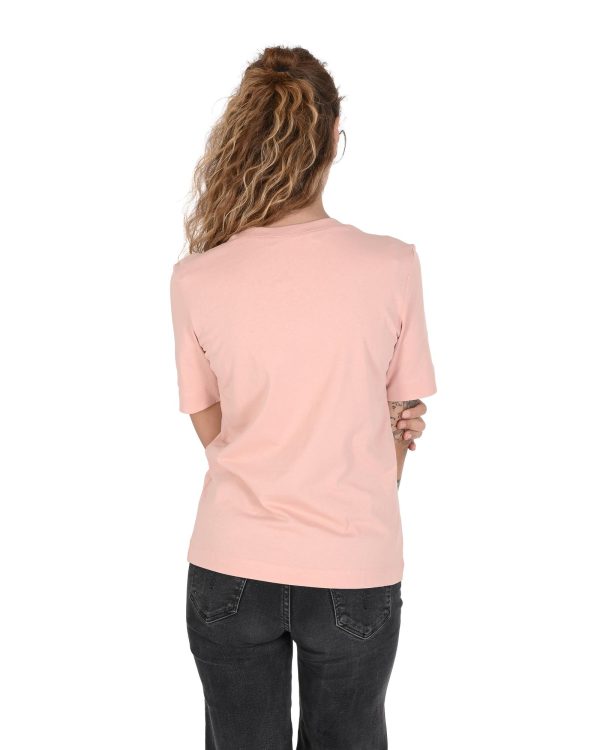 Powder Pink Cotton T-Shirt – 38 EU