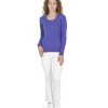 Square Neck Cashmere Sweater – 40 EU