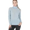 Premium Cashmere Womens Turtleneck Sweater – 40 EU