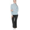 Premium Cashmere Womens Turtleneck Sweater – 40 EU