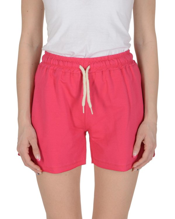 Fuxia Cotton Blend Pants – M