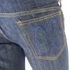 Regular Fit Denim with Embroidered Patch – 46 IT