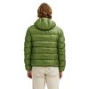 Reversible Hooded Down Jacket with Zip Closure – L