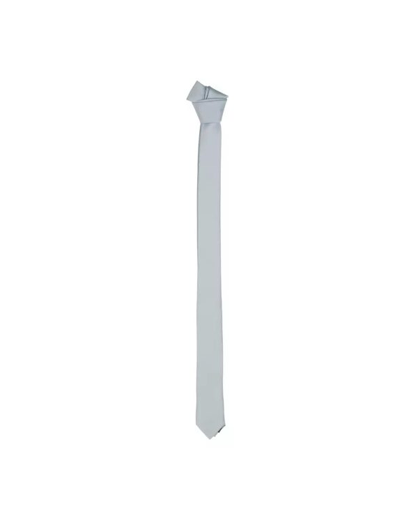 Classic Solid Color Slim Tie One Size Men