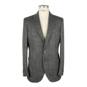 Emilio Romanelli Button Closure Summer Jacket 48 IT Men