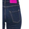 Multi-pocket Denim Jeans with Front Closure – W25 US