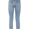 Blue Denim Jeans with Elasticized Fit W26 US Women