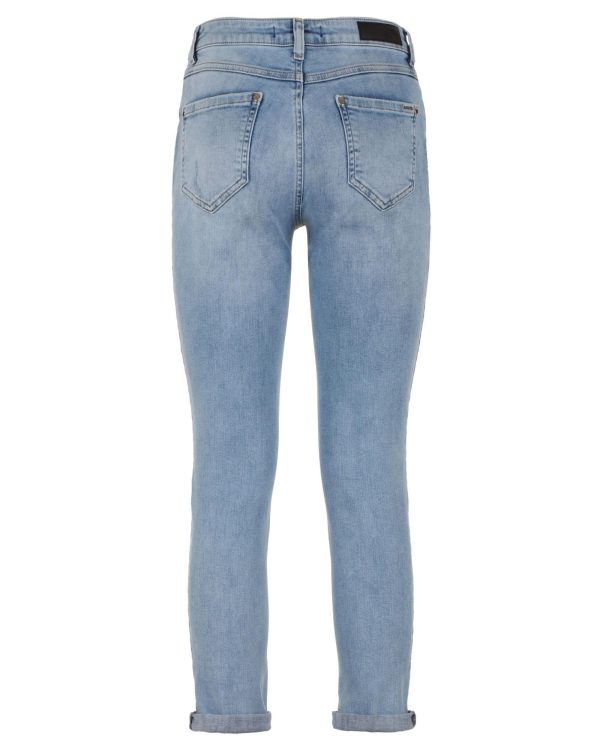 Blue Denim Jeans with Elasticized Fit W26 US Women