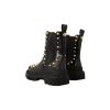 Gorgeous Dolce & Gabbana Womens Embroidered Combat Boots 36 EU Women