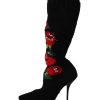 Dolce & Gabbana Stretch Socks Boots – 37 EU