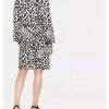 Love Moschino Leopard Texture Logo Dress – 42 IT