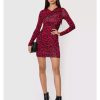 Love Moschino Leopard Texture Dress 40 IT Women