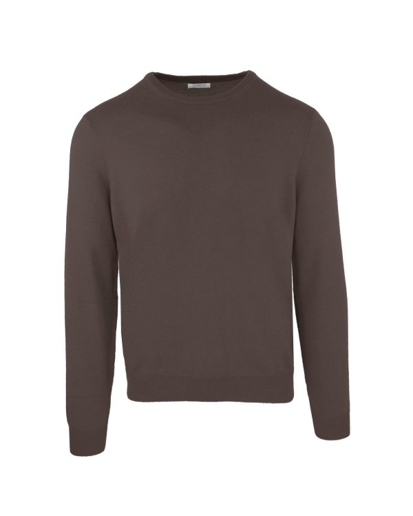 Malo Roundneck Cashmere and Wool Sweatshirt – M