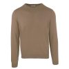 Malo Beigey Wool and Cashmere Sweatshirt – M