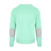 Luxury Green Wool and Cashmere Round Neck Sweater – M