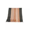 Geometric Pattern Fringed Scarf with Vibrant Colors One Size Men