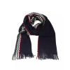 Geometric Fantasy Fringed Scarf One Size Men