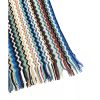 Fringed Geometric Fantasy Scarf One Size Men