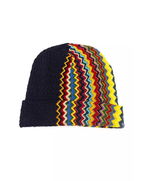 Geometric Fantasy Multicolor Hat One Size Men