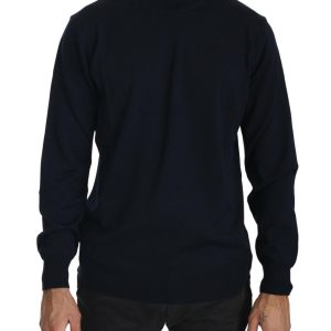 Authentic MILA SCHON Pullover Sweater with Logo Details Men