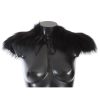 Black Fox Fur Shoulder Wrap by Dolce & Gabbana – 38 IT