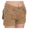 Plein Sud Jeanius Mid Waist Mini Shorts 38 IT Women