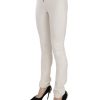 Just Cavalli Mid Waist Skinny Dress Trouser Pants 42 IT Women