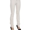 Just Cavalli Mid Waist Skinny Dress Trouser Pants 42 IT Women