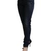 Logo Detailed Low Waist Skinny Jeans with Zipper Closure W26 US Women