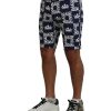 Casual Chinos Shorts with Logo Crown Print – 44 IT