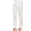 High Waist Trousers with Pockets and Zipper Closure 42 IT Women