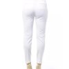 High Waist Slim Fit Trousers with Front and Back Pockets and Zip Closure – 38 IT