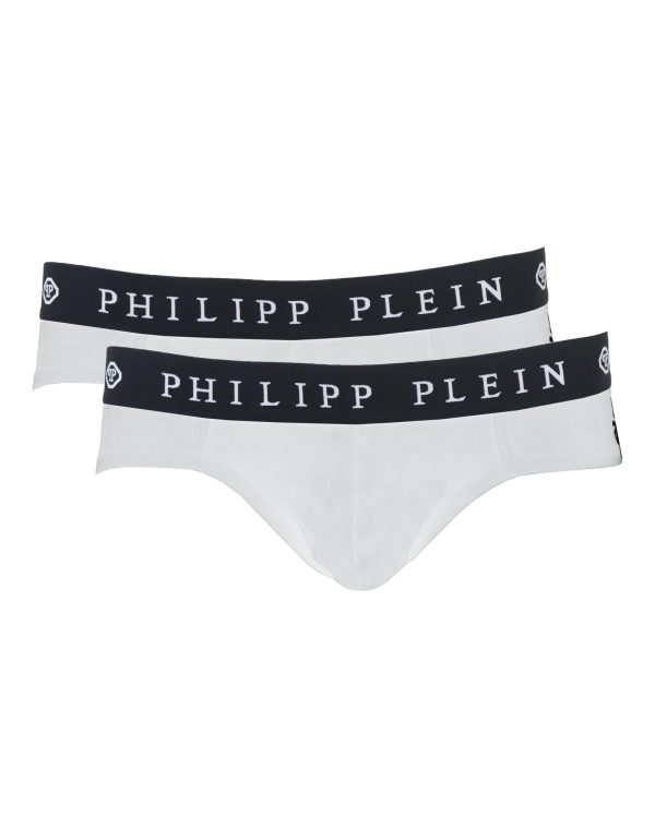 Philipp Plein Elasticized Boxer Shorts – Pack of Two – L