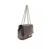 Logo Lined Leather Crossbody Bag One Size Women