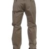 Green Cotton Stretch Pants with Logo Details 48 IT Men