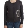 John Galliano Wool Sequined Cardigan S Women