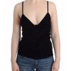 Authentic Ermanno Scervino Lingerie Black Cami Top 42 IT Women