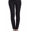 Authentic Ermanno Scervino Black Skinny Jeans with Logo Details W26 US Women