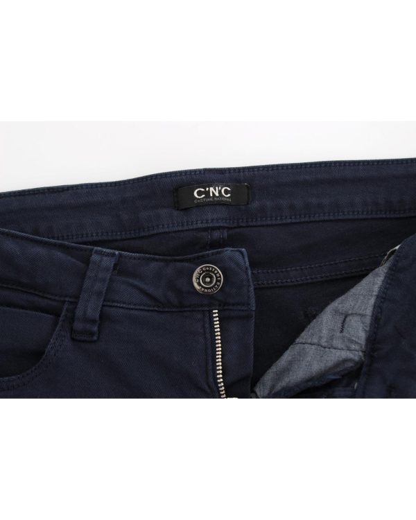 CNC Costume National Blue Straight Leg Jeans W26 US Women