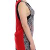 CNC Costume National Sleeveless Logo T-Shirt Top L Women