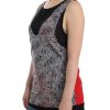 CNC Costume National Sleeveless Logo T-Shirt Top L Women