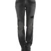 CNC Costume National Gray Straight Leg Jeans – W24 US