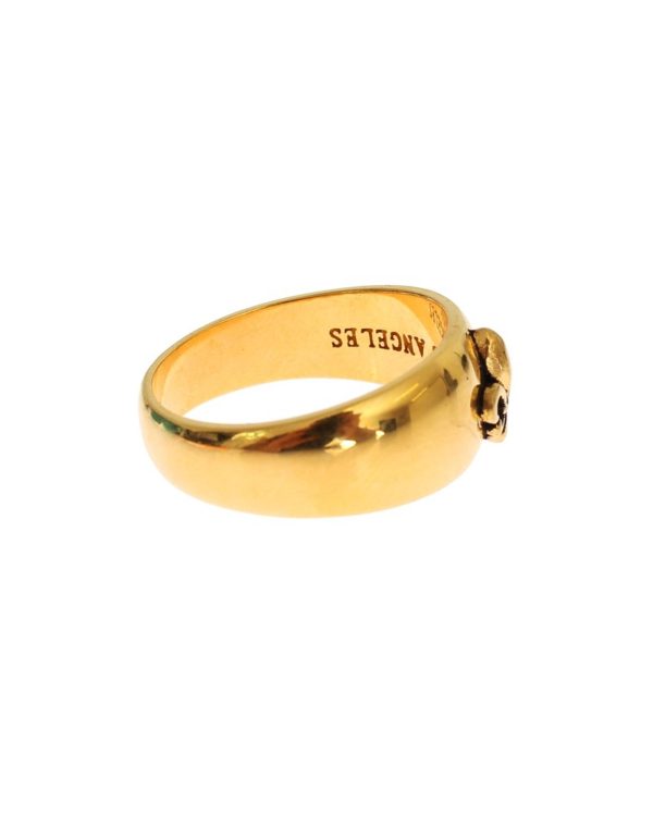 NIALAYA Gold Plated Sterling Silver Ring 63 EU Men