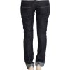 Authentic ACHT Straight Fit Dark Blue Jeans with Logo Details W26 US Women