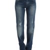 Authentic Ermanno Scervino Slim Fit Jeans with Straight Legs W28 US Women