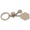 GF FERRE Keychain with Logo Engraved Metal Hardware One Size Men